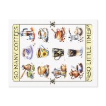 Tantos cafés, tan poco tiempo