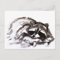 Tanuki sumie