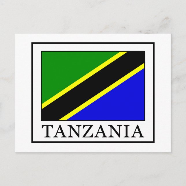 Postal Tanzania (Anverso)