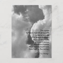 Postal Tao Te Ching No. 4/ Postcard