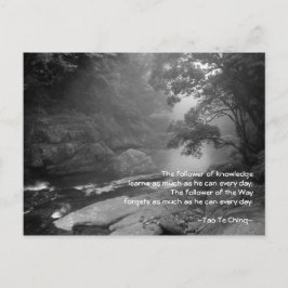 Postal Tao Te Ching No.5/ Postcard No.5