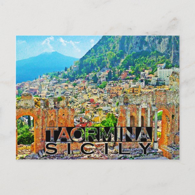 Postal Taormina (Anverso)