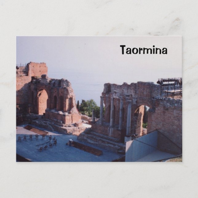 Postal Taormina (Anverso)