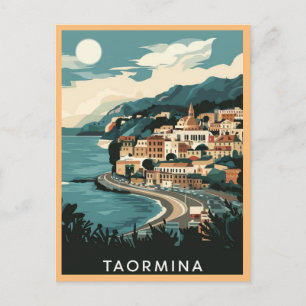 Postal Taormina, Sicilia
