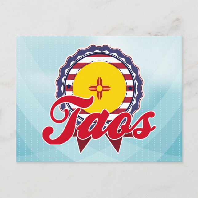 Postal Taos, NM (Anverso)