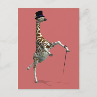 Postal Tap Dancing Giraffe