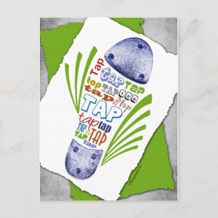 Postal Tap Shoe - Postcard