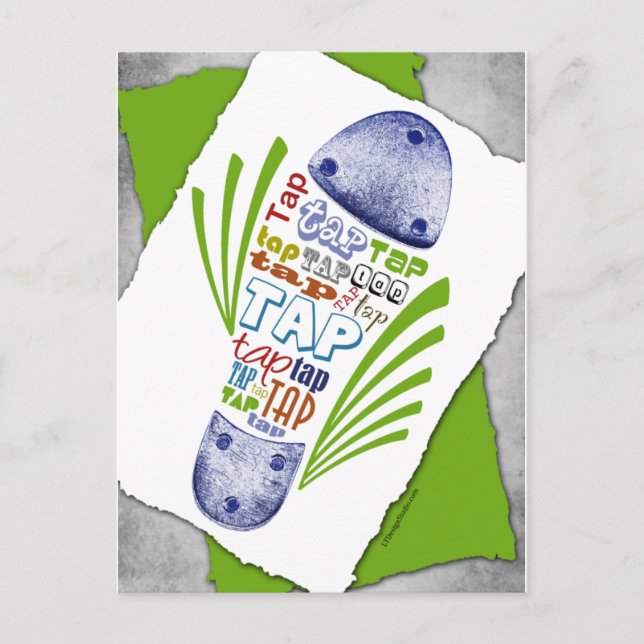 Postal Tap Shoe - Postcard (Anverso)