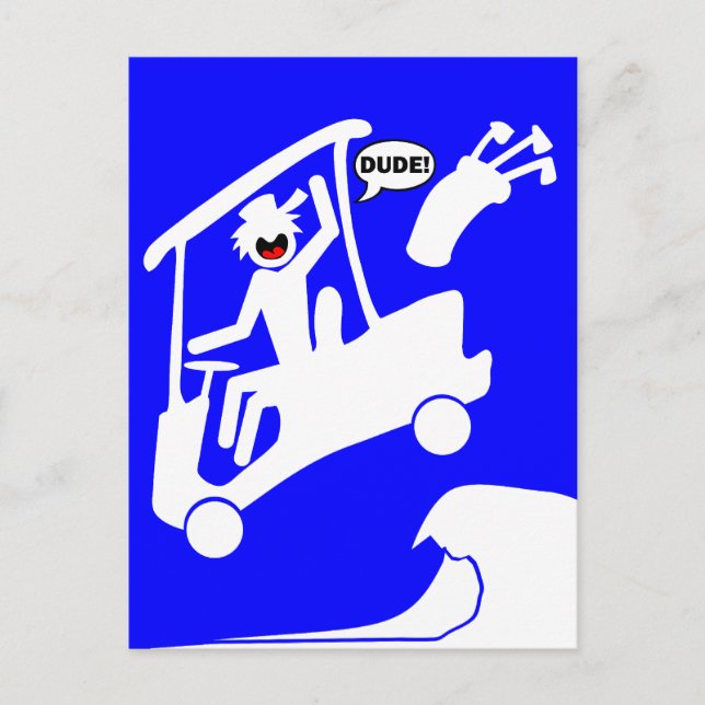 Postal Tapa de arena DUDE-2 (Anverso)