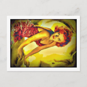 Postal "Tapa de pulpa" Lana Turner