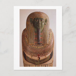 Postal Tapa exterior del sarcófago de Psametik I (664-61)