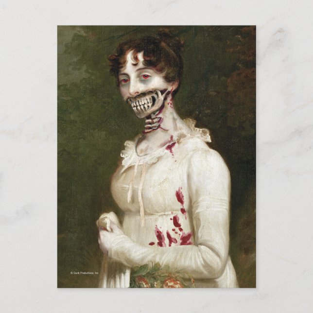 Postal Tapa zombi (Anverso)