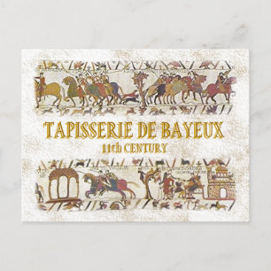Postal Tapiz de Bayeux