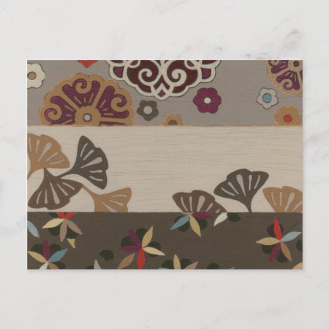 Postal Tapiz otoñal II (Anverso)