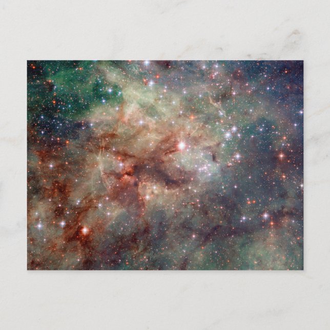 Postal Tarantula Nebula Hubble Space (Anverso)