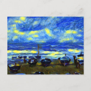 Postal Tarde de tormenta