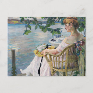 Postal Tarde de verano   Edward Cucuel