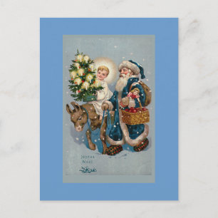 Postal "Tarjeta de Navidades franceses"