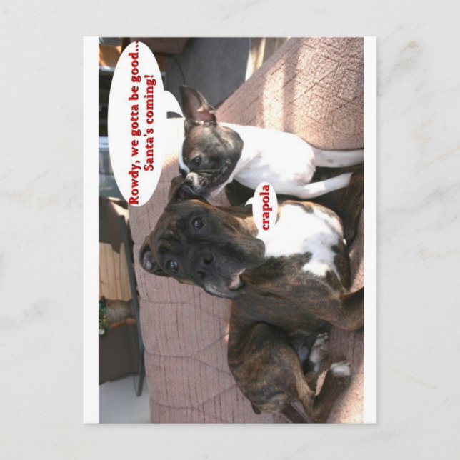 Postal Tarjetas: Crapola (Anverso)
