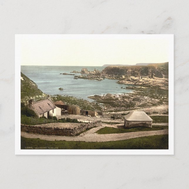 Postal Tarlair, Macduff, Aberdeenshire, Escocia (Anverso)