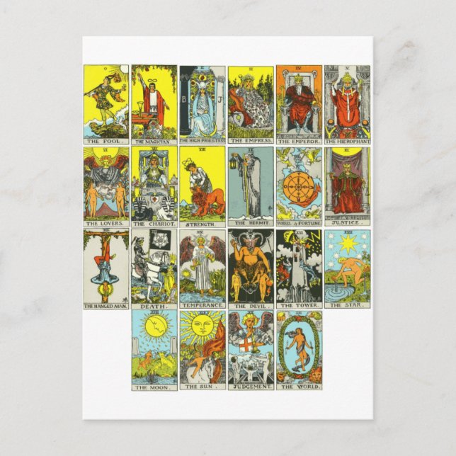 Postal tarot (Anverso)
