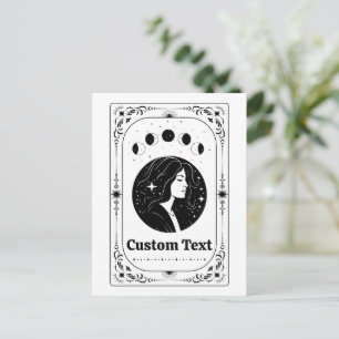 Postal Tarot Astrología Mágica Caprichosa Fortuna Persona