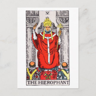 Postal tarot-jerófano