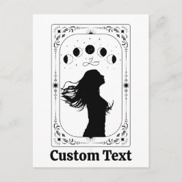Postal Tarot Personalizado Astrología Celestial Fortuna M