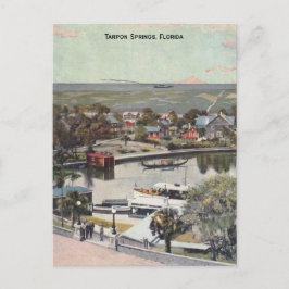 Postal Tarpon Springs Florida Vintage Photo