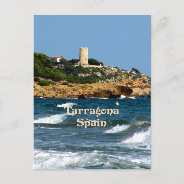 Postal Tarragona, España (Anverso)