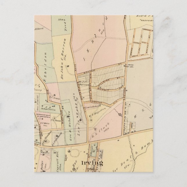 Postal Tarrytown, Nueva York (Anverso)