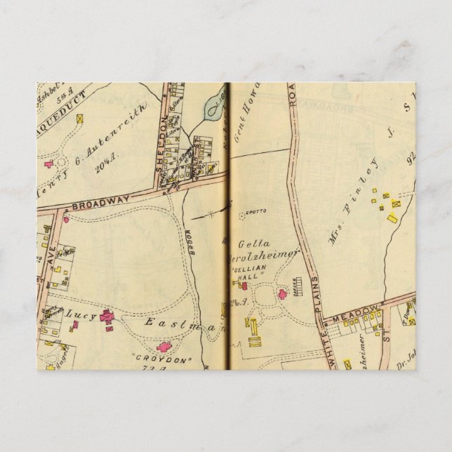 Postal Tarrytown, Nueva York 2 (Anverso)