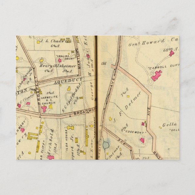 Postal Tarrytown, Nueva York 3 (Anverso)