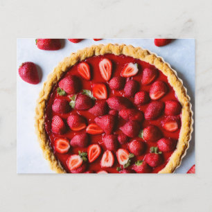 Postal Tart dulce, postre, posta