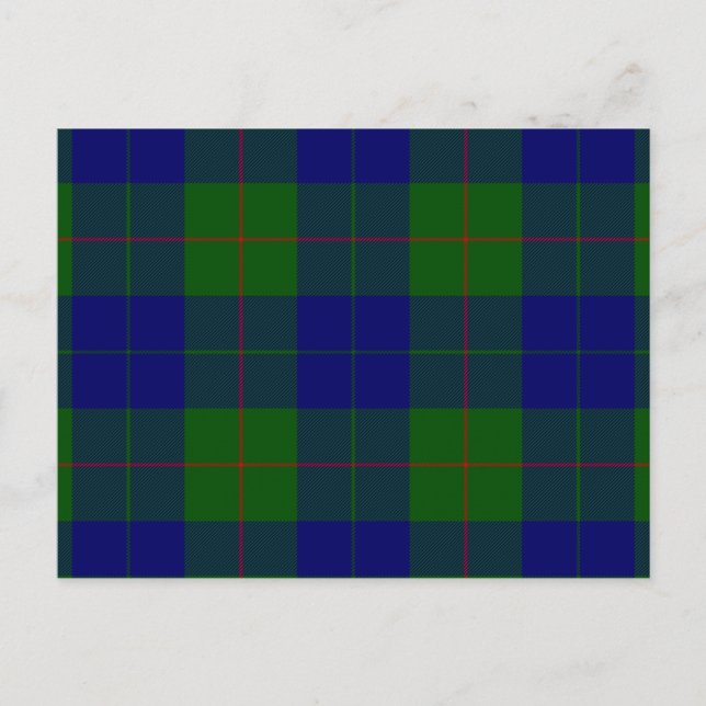 Postal Tartán de barclay (Anverso)