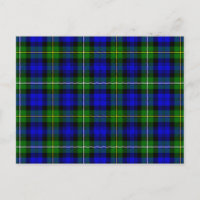 Tartán de Campbell, crema azul