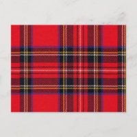 Tartán de Stewart rojo