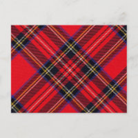 Tartán de Stewart rojo