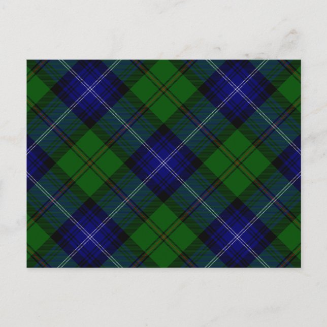 Postal Tartán de Urquhart (Anverso)