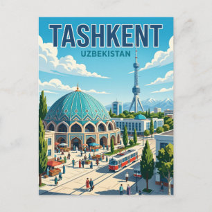 Postal Tashkent Uzbekistán