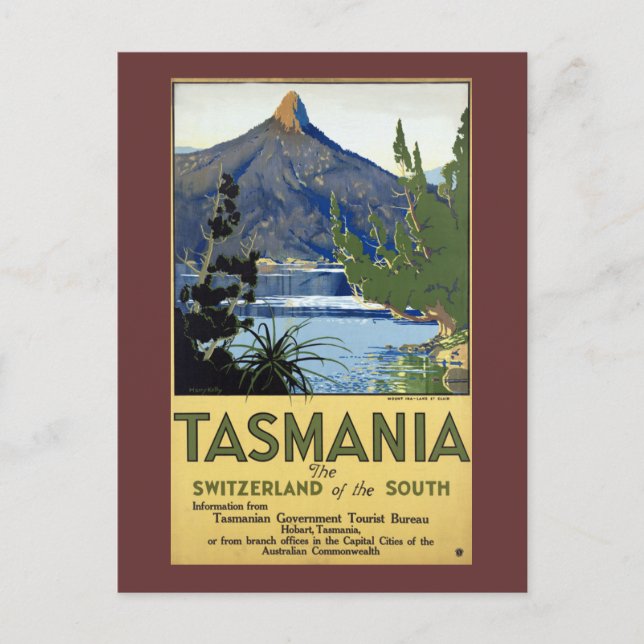 Postal Tasmania (Anverso)