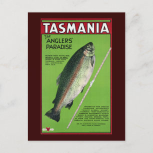 Postal Tasmania ~ El paraíso de los pescadores