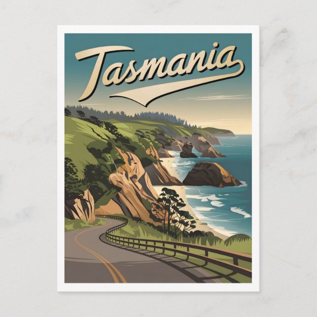 Postal Tasmania Vintage (Anverso)