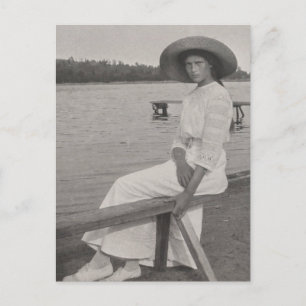 Postal Tatiana, Gran Duquesa de Rusia - Romanov