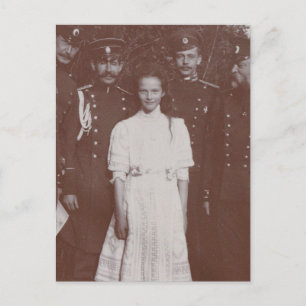 Postal Tatiana, Gran Duquesa de Rusia - Romanov