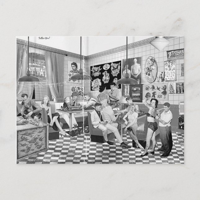 Postal Tattoo You! (Anverso)