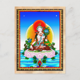 Postal Tatuaje de la tibetana oriental de Guay thangka Wh