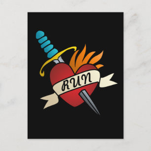 Postal Tatuaje en ejecución