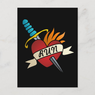 Postal Tatuaje en ejecución