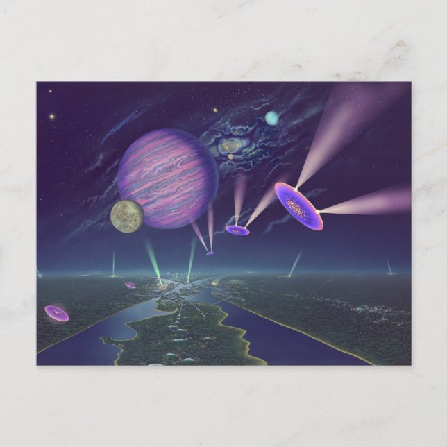 Postal Tau Ceti revisitado (Anverso)